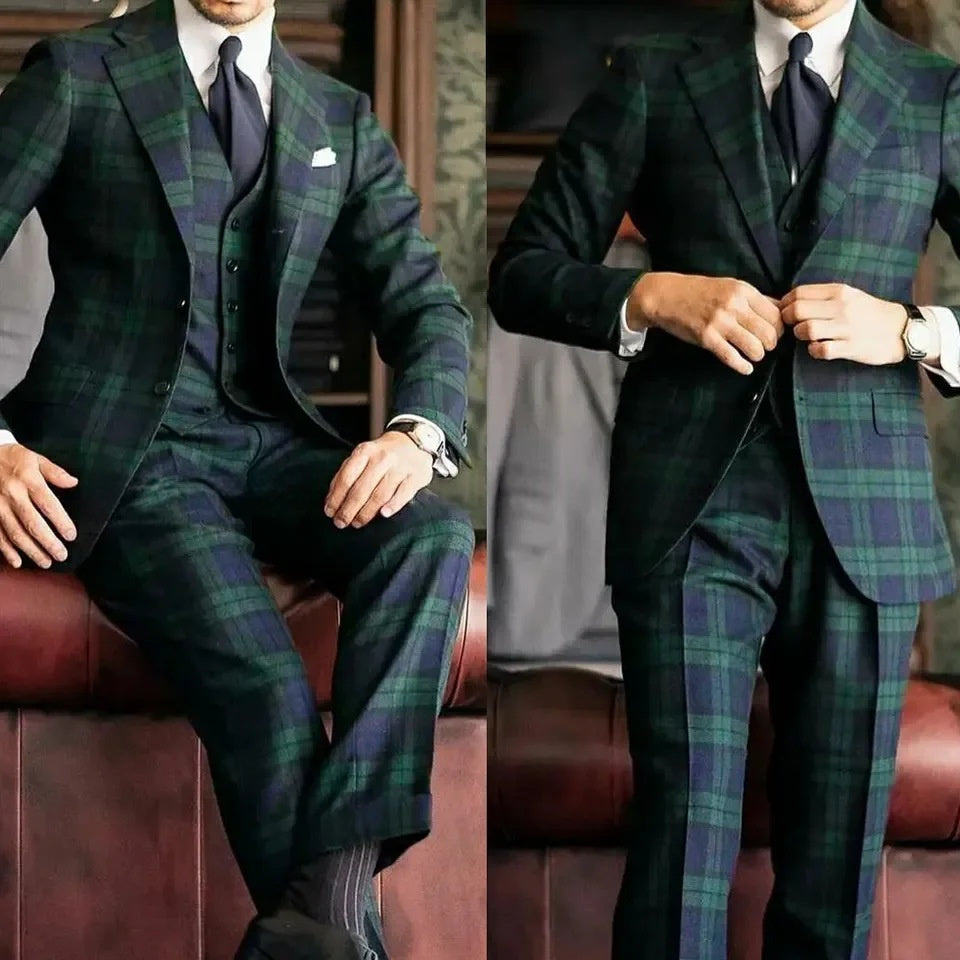 Chic Handsome Casual Everyday Business Suit