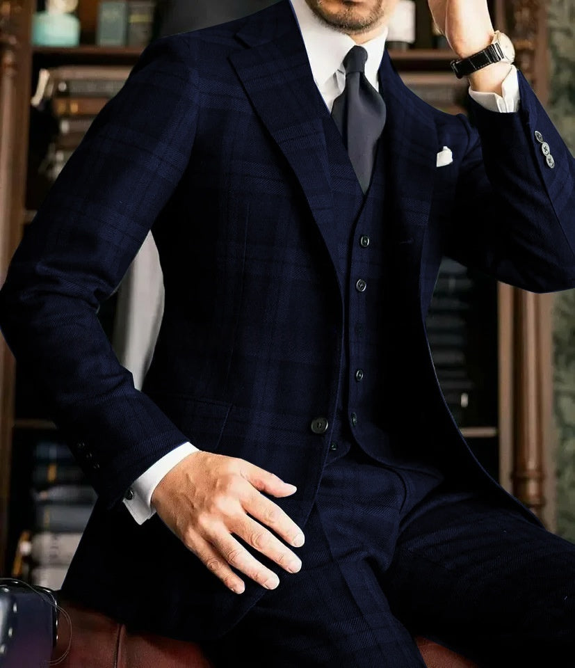 Chic Handsome Casual Everyday Business Suit
