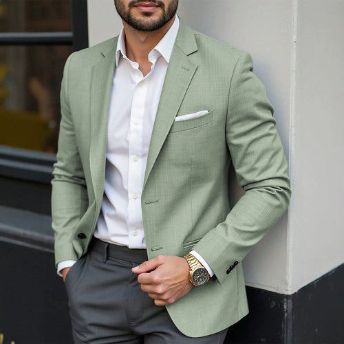 Men's Casual Light Business Suit Jacket