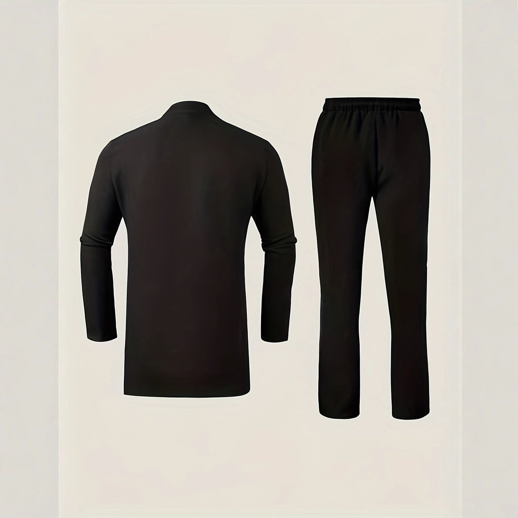 Casual Pants 2-Piece Set Holiday Party Suit