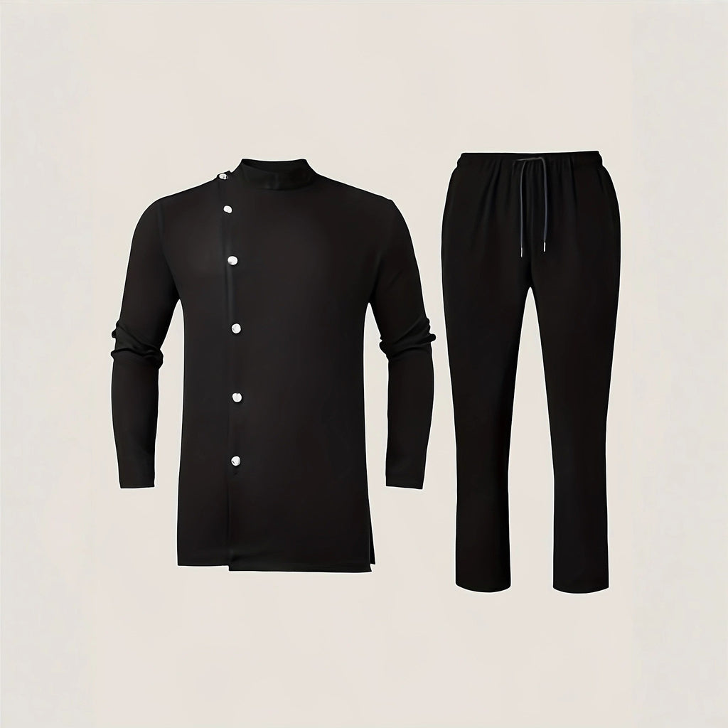 Casual Pants 2-Piece Set Holiday Party Suit