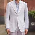 Retro Neapolitan Casual Solid-Colored Slim-Fit Blazer